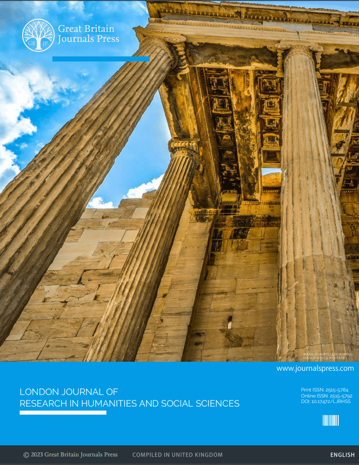 London Journal of Research In Humanities and Social Sciences